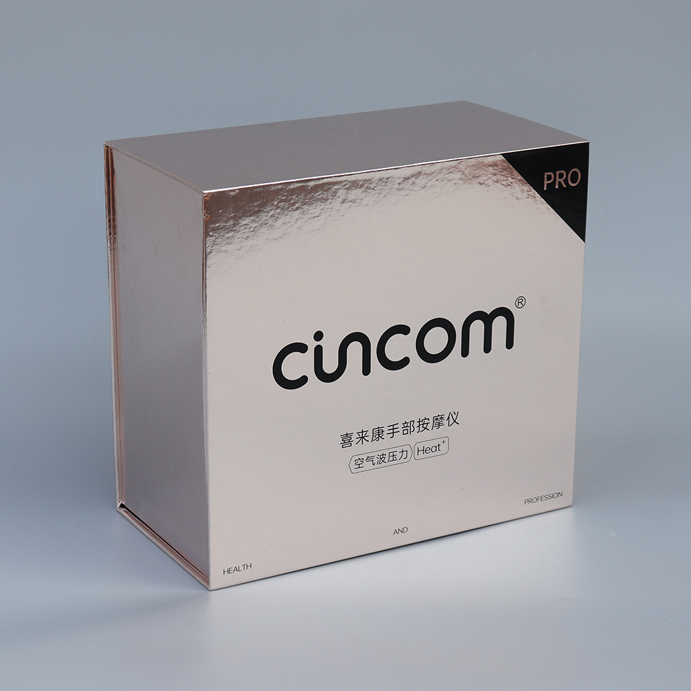 custom glossy flash rigid magnetic gift packaging boxes