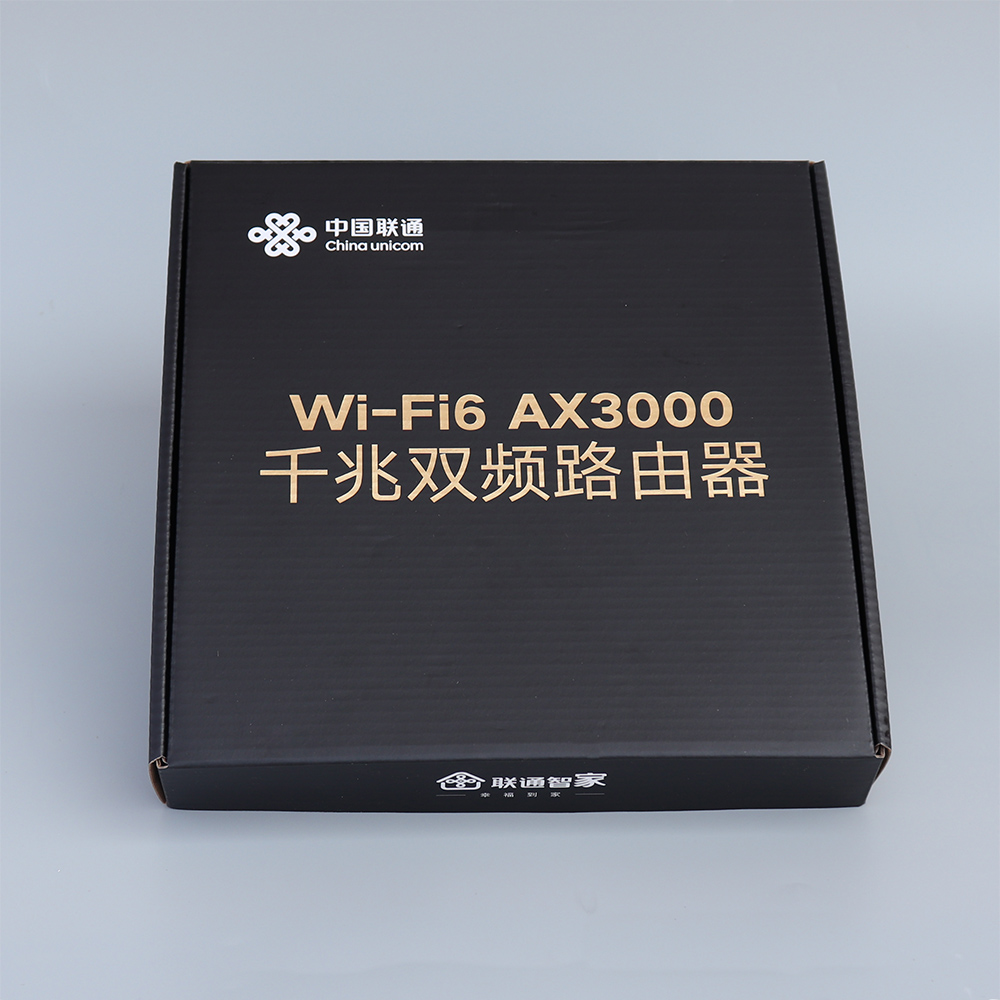 custom strong corrugated black mailer box