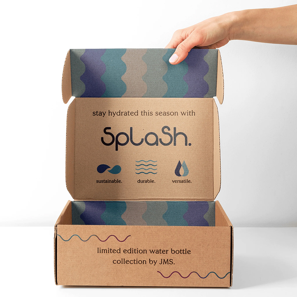 custom printing solid corrugated shipping box paper mailer boxes