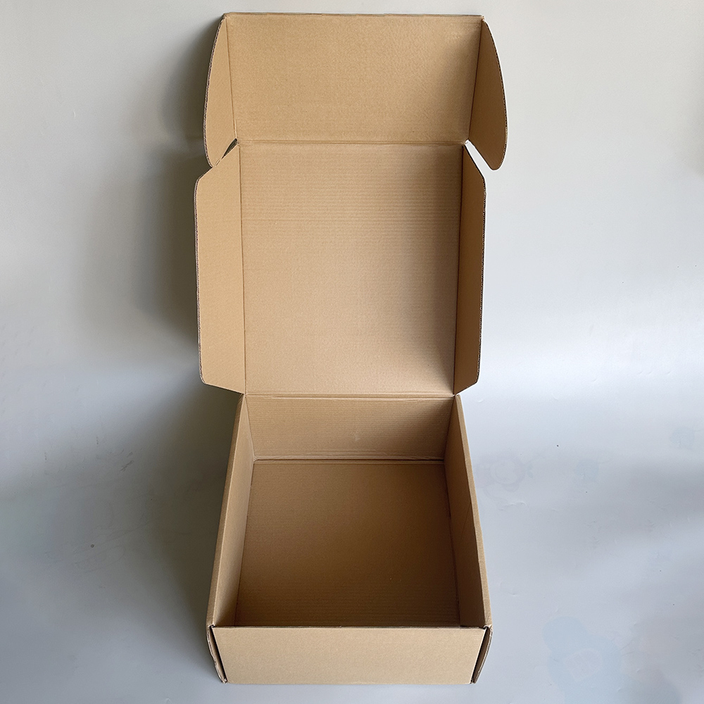 super large corrugated paper box brown natural mailer box