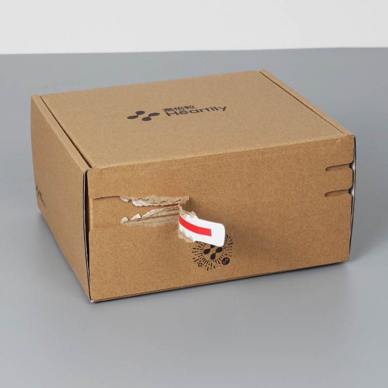 Custom Corrugated Tear Away Box for Secure E-commerce Shipping