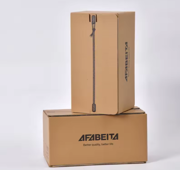 Custom Zip-open Corrugated Cardboard Boxes for High-Efficiency E-commerce Shipping