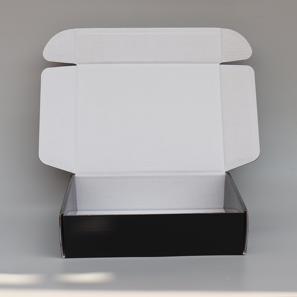 Premium Matte Black custom mailer boxes for Frustration-Free Retail Shipping