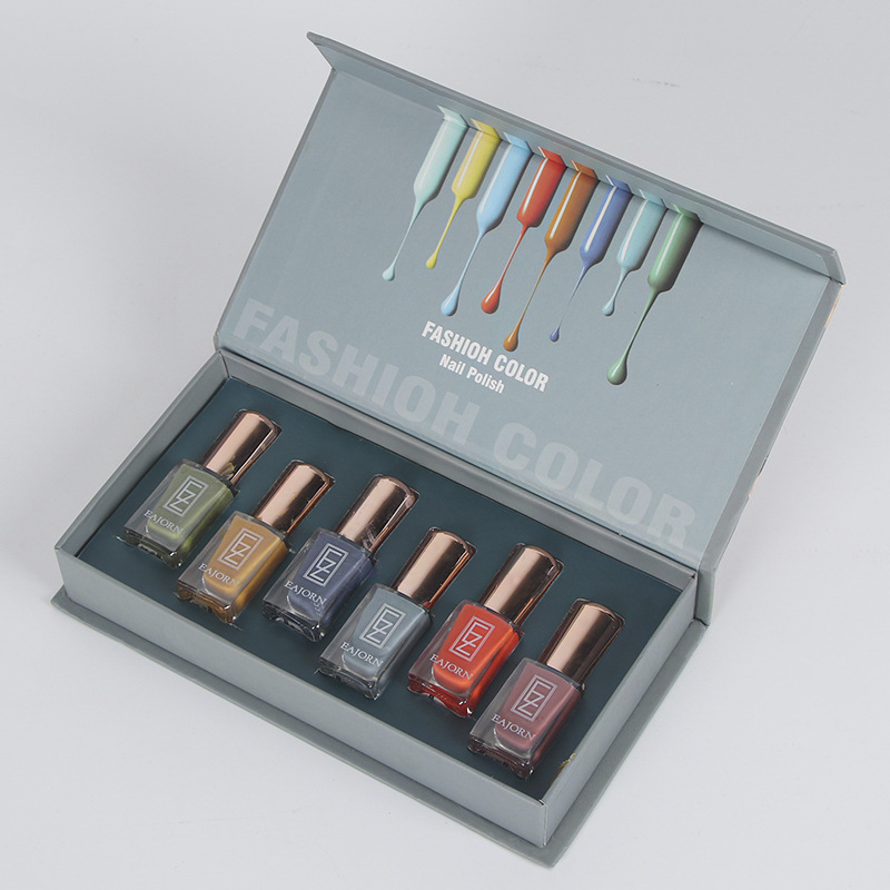 Premium Rigid Magnetic Nail Polish Box for Luxury Manicure Collections