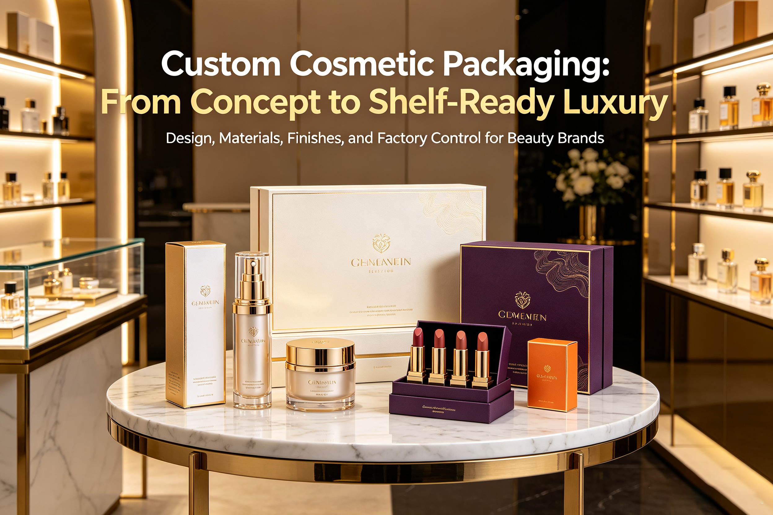 Custom Cosmetic Packaging: The Complete Guide to Premium Beauty Packaging