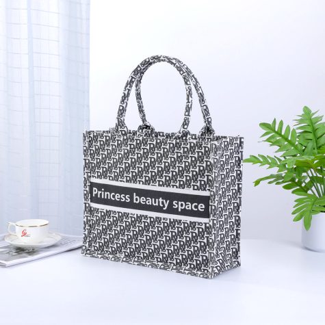 princess-beauty-space-monogram-tote-bag