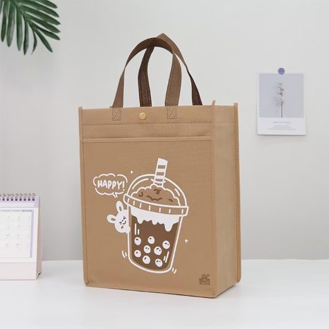 brown-bubble-tea-graphic-non-woven-fabric-bag
