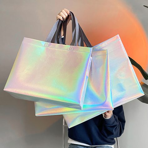 metallic-rainbow-non-woven-shopping-bag-togain-flora