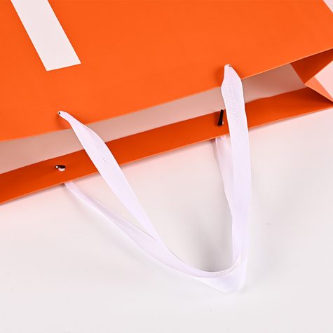 white-grosgrain-ribbon-handles-orange-paper-bag